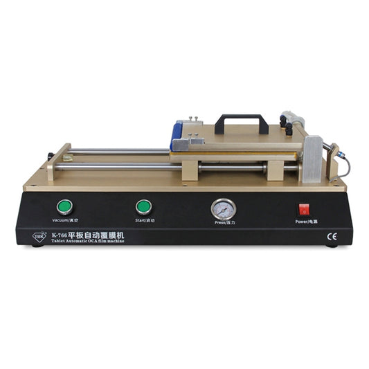 TBK-766 12 inch Tablet Automatic OCA Laminator Machine Polarizer Film Laminator Machine for LCD Repair Built-in Vacuum Pump, TBK-766