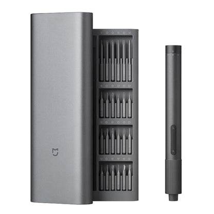 25 in 1 Original Xiaomi Mijia Electric Precision Screwdriver Kit Rechargeable Magnetic Aluminum Case, Mijia 25 in 1