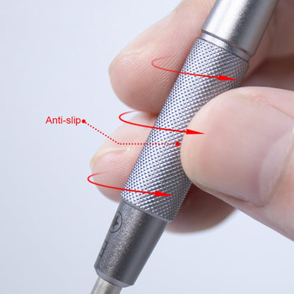 Qianli iFlying 5 in 1 Aluminum Handle Anti-slip Screwdriver, Qianli iFlying 5 in 1