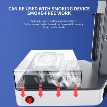 TBK-958ML With Smoking Device Auto Focus Laser Marking Engraver Repair Machine, TBK-958ML