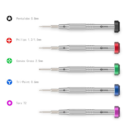 2UUL Colorful Flyshaft Screwdriver Set, Colorful Flyshaft