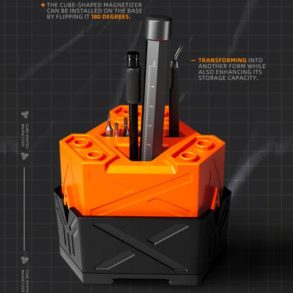 JAKEMY JM-Z21 Cube Shaped Screwdriver Magnetizer/Demagnetizer