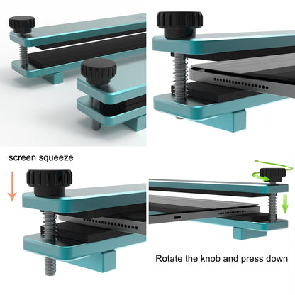 One Set 2UUL Third Gen. Press Clamp Mold for Phone/Pad Glass Replacement, Press Mold