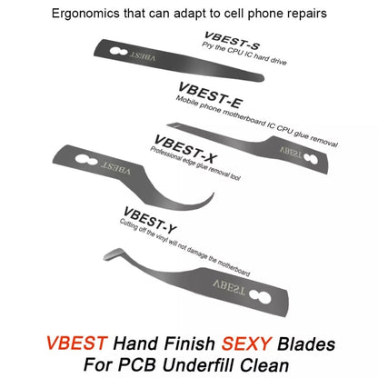 BEST BST-69A+ CPU Chip Remove Glue Tools DIY Carving Knife, BEST BST-69A+