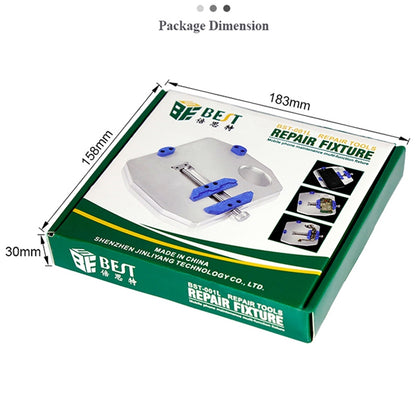BEST BST-001L Aluminum Alloy Universal Motherboard PCB IC Chip Holder Fixture, BEST BST-001L
