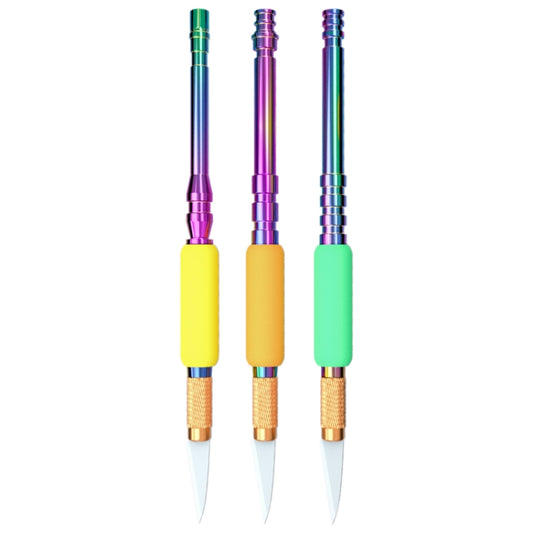 Mijing 3 in1 Antistatic Ceramic Knife Set, 3 in1