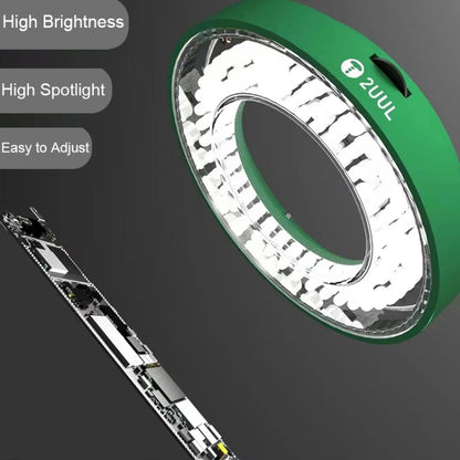 2UUL Adjustable LED Microscope Ring Lamp 5V USB Power Supply, 62mm