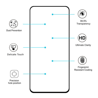 2 PCS ENKAY Hat-prince Full Glue 0.26mm 9H 2.5D Tempered Glass Film for Samsung Galaxy A80