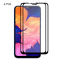 2 PCS ENKAY Hat-prince Full Glue 0.26mm 9H 2.5D Tempered Glass Film for Galaxy A10