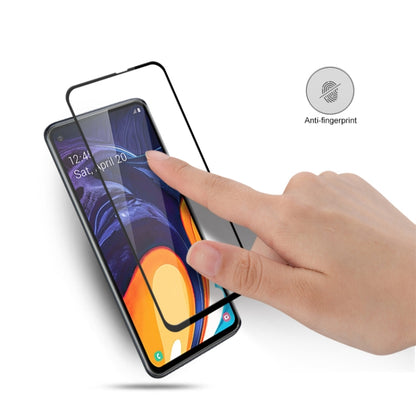 2Pcs mocolo 0.33mm 9H 2.5D Full Glue Silk Print Tempered Glass Film for Galaxy A60