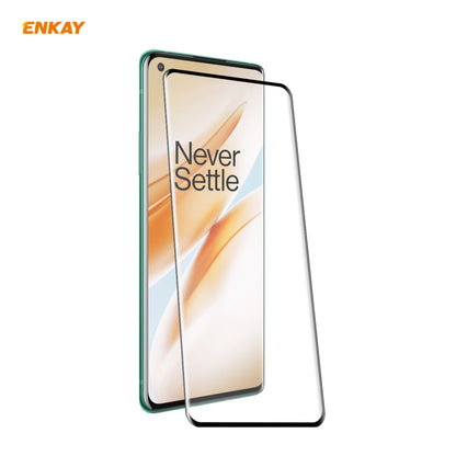 ENKAY Hat-Prince 0.26mm 9H 3D Full Glue Explosion-proof Full Screen Curved Heat Bending Tempered Glass Film