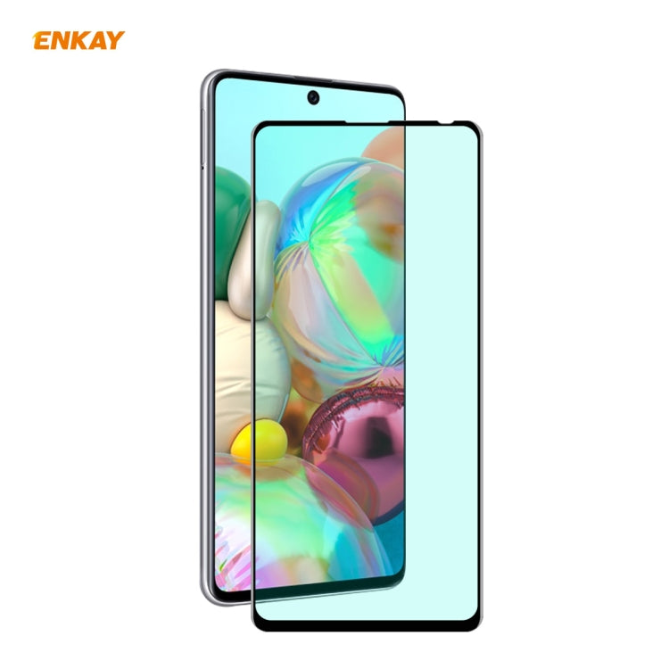 ENKAY Hat-Prince 0.26mm 9H 6D Curved Full Screen Eye Protection Green Film Tempered Glass Protector