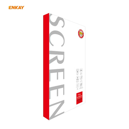 2PCS ENKAY Hat-Prince Anti-drop Full Glue Tempered Glass Full Screen Film Anti-fall Protector