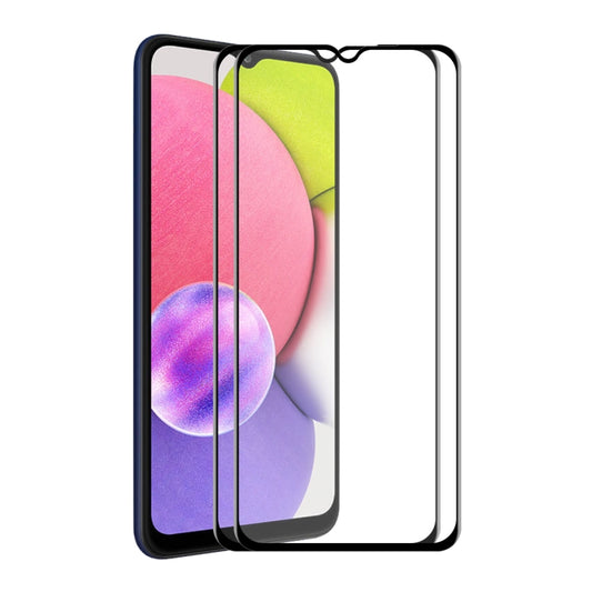 2 PCS ENKAY Hat-Prince Full Glue Tempered Glass 6D Full Coverage Anti-scratch Protector