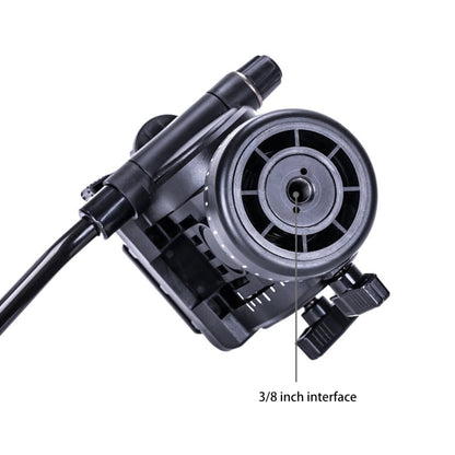 YUNTENG VCT-558 Camera Monopod + Fluid Pan Head + Unipod Holder