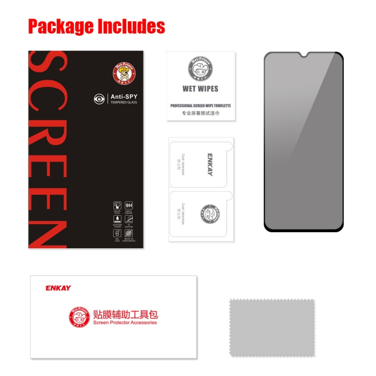 For Samsung Galaxy A52s 5G ENKAY 28 Degree Anti-peeping Tempered Glass Full Screen Film