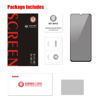 For Samsung Galaxy A52s 5G ENKAY 28 Degree Anti-peeping Tempered Glass Full Screen Film