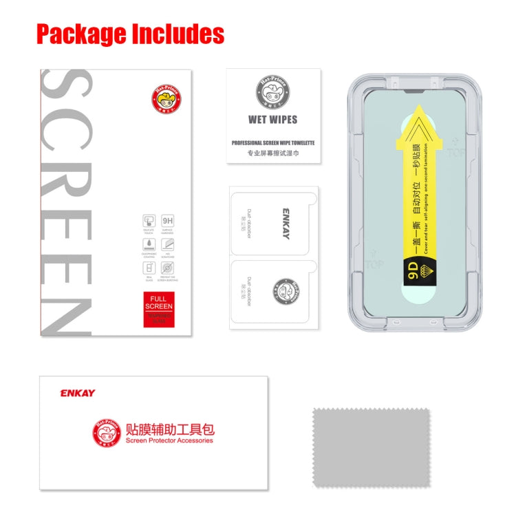 ENKAY Quick Stick Eye-protection Tempered Glass Film
