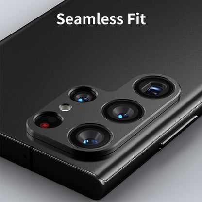 For Samsung Galaxy S22 Ultra 5G ENKAY Aluminium Alloy Camera Lens Protector Full Cover