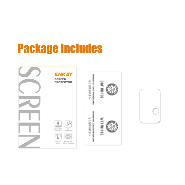 For Samsung Galaxy A23 / A53 ENKAY 0.2mm 9H Tempered Glass Camera Lens Film