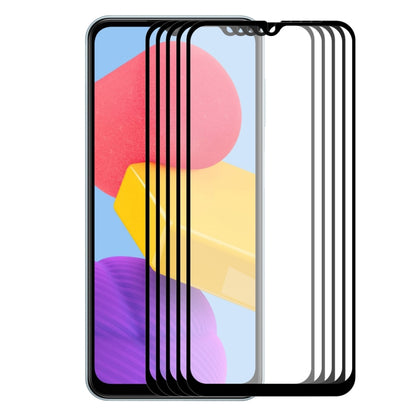 For Samsung Galaxy M13 4G ENKAY Hat-Prince Full Glue 0.26mm 9H 2.5D Tempered Glass Full Film