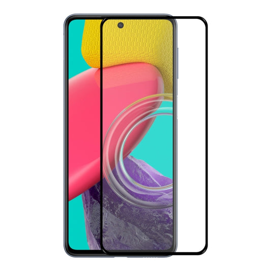 For Samsung Galaxy M53 4G ENKAY Hat-Prince Full Glue 0.26mm 9H 2.5D Tempered Glass Full Film