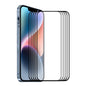 For iPhone 16e / 14 / 13 / 13 Pro ENKAY 6D Full Glue Tempered Glass Full Film
