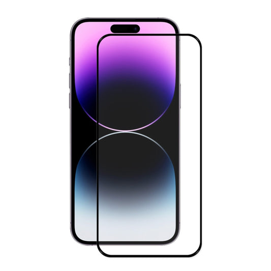 ENKAY Full Glue 0.26mm 9H 2.5D Tempered Glass Full Film for iPhone 14 Pro