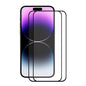 ENKAY Full Glue 0.26mm 9H 2.5D Tempered Glass Full Film for iPhone 14 Pro