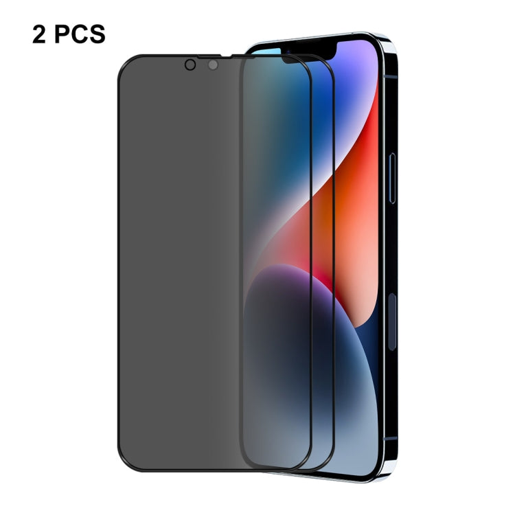 ENKAY 28 Degree Anti-peeping Tempered Glass Film for iPhone 14 Max