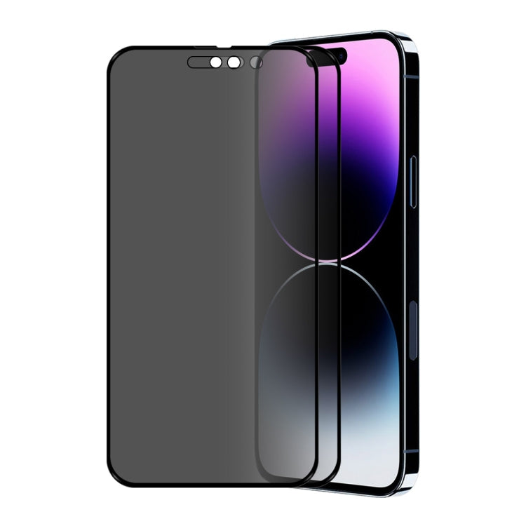 ENKAY 28 Degree Anti-peeping Tempered Glass Film for iPhone 14 Pro Max