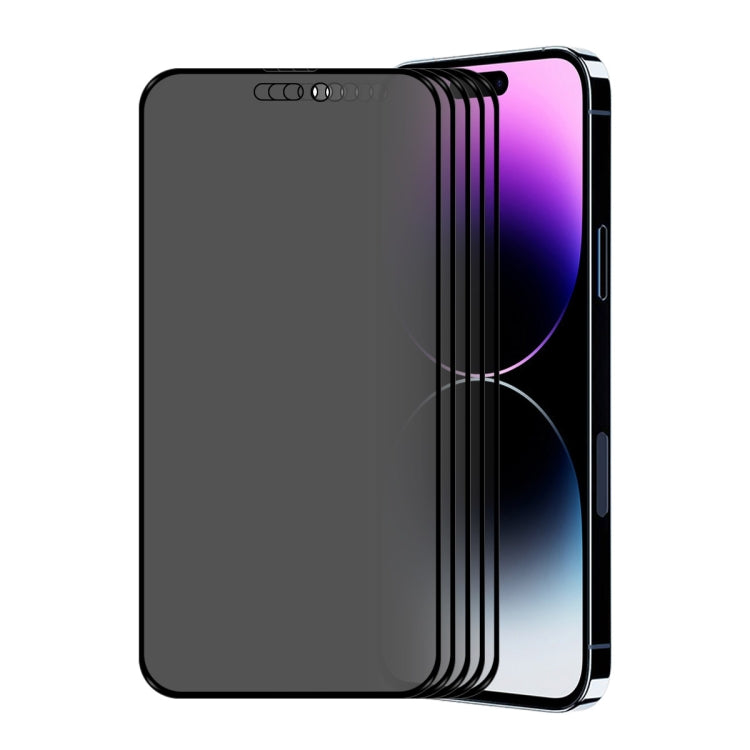 ENKAY 28 Degree Anti-peeping Tempered Glass Film for iPhone 14 Pro Max