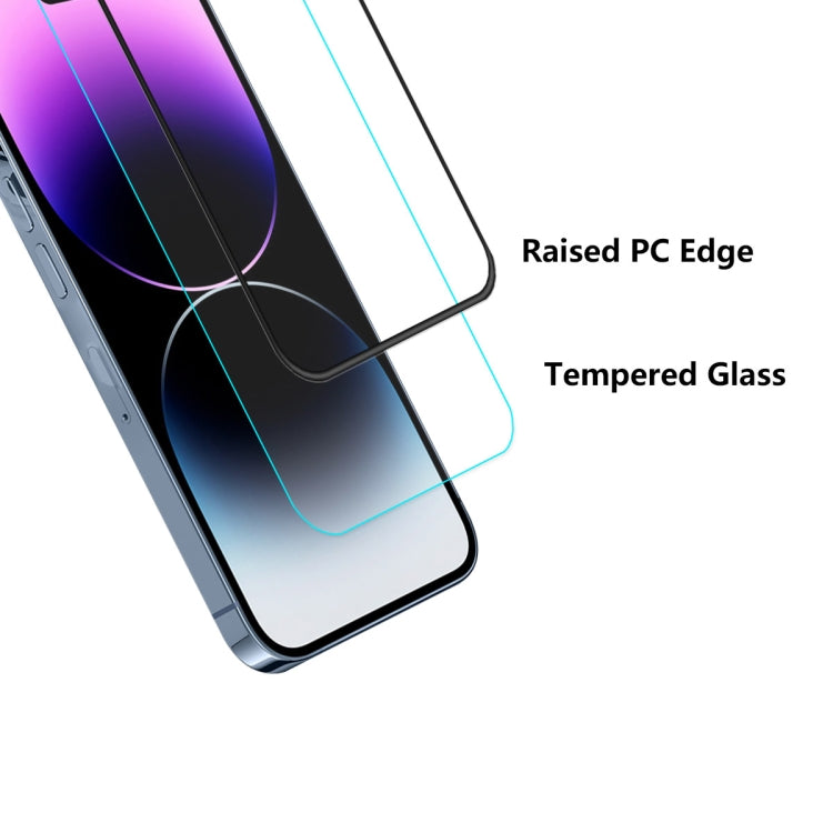 ENKAY Full Glue Tempered Glass Anti-fall Full Film for iPhone 14 Pro Max