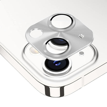 ENKAY Aluminium Alloy Tempered Glass Lens Cover Film For iPhone 14 / 14 Max
