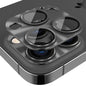ENKAY Aluminium Alloy Tempered Glass Lens Cover Film For iPhone 14 Pro / 14 Pro Max