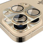 ENKAY Aluminium Alloy Tempered Glass Lens Cover Film For iPhone 14 Pro / 14 Pro Max
