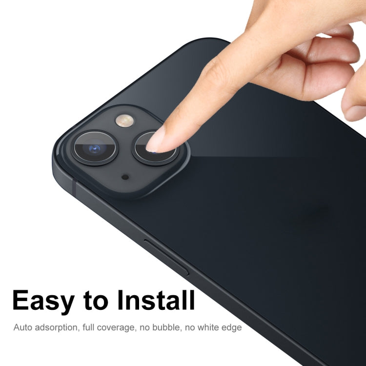 ENKAY 2 in 1 0.2mm 9H Tempered Glass Lens Film For iPhone 14 Pro / 14 Pro Max