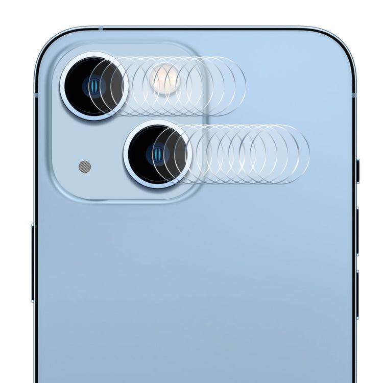 ENKAY 2 in 1 0.2mm 9H Tempered Glass Lens Film For iPhone 14 Pro / 14 Pro Max