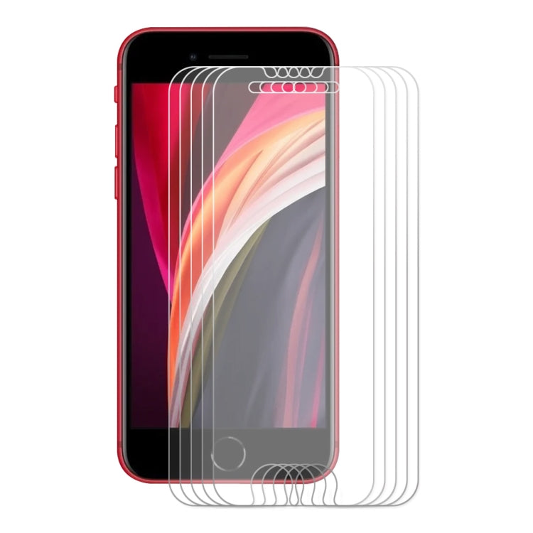ENKAY Thickened 0.26mm 9H 2.5D Tempered Glass Film For iPhone SE 2022 / 2020