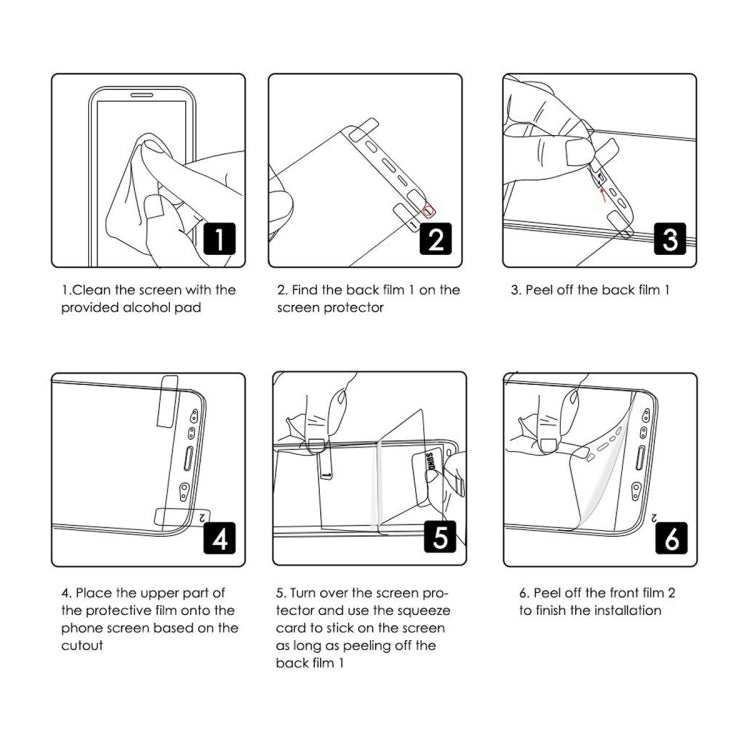 ENKAY Full Glue Explosion-proof Hydrogel Film For iPhone 14 Pro Max
