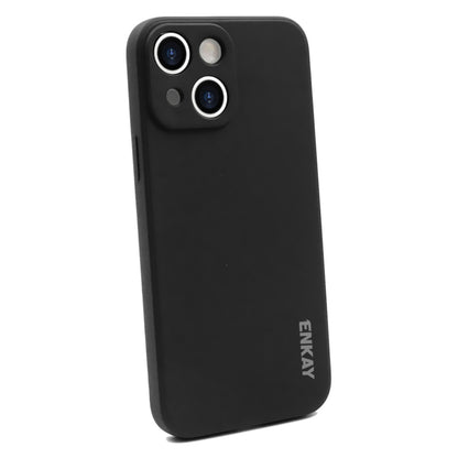 For iPhone 14 Plus ENKAY Liquid Silicone Shockproof Soft Phone Case