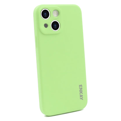 For iPhone 14 Plus ENKAY Liquid Silicone Shockproof Soft Phone Case