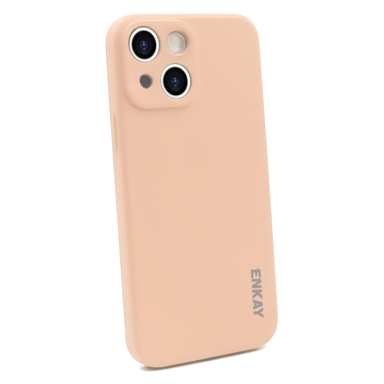 For iPhone 14 Plus ENKAY Liquid Silicone Shockproof Soft Phone Case