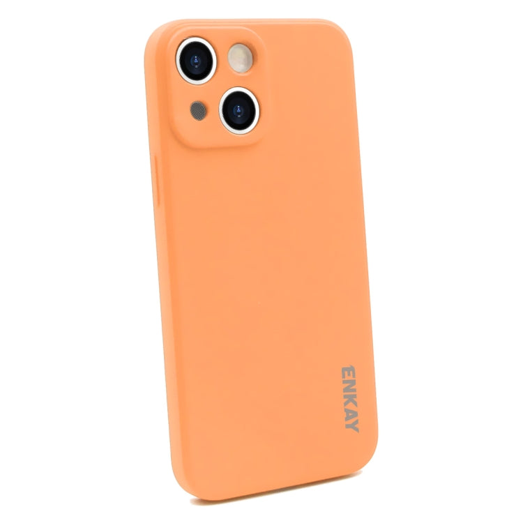 For iPhone 14 Plus ENKAY Liquid Silicone Shockproof Soft Phone Case
