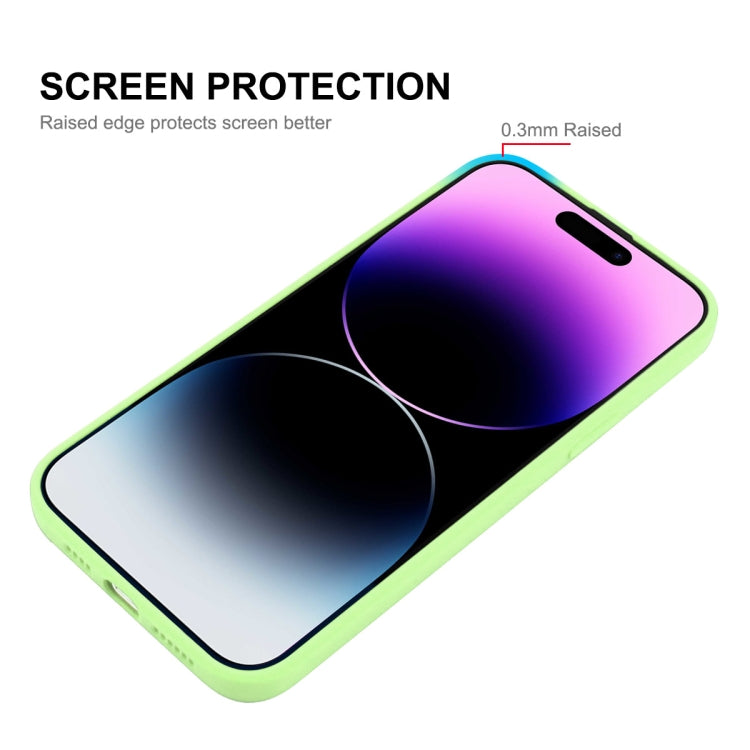 For iPhone 14 Pro ENKAY Liquid Silicone Shockproof Soft Phone Case