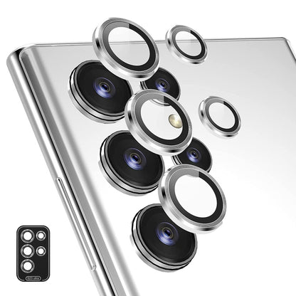 For Samsung Galaxy S23 Ultra 5G ENKAY Rear Lens Aluminium Alloy Tempered Glass Film