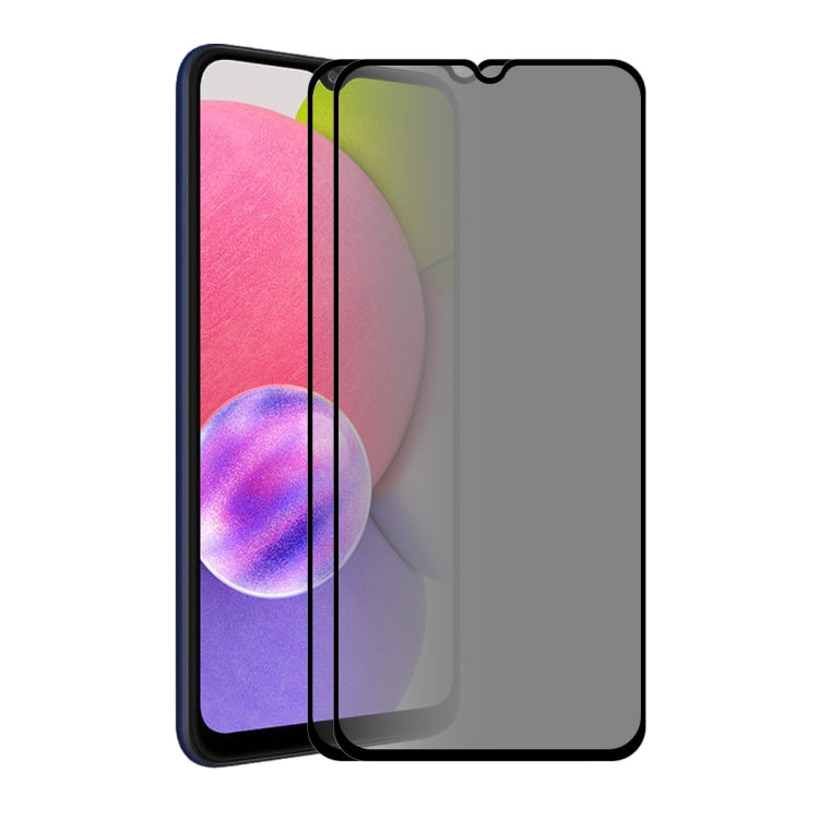 For Samsung Galaxy A14 5G ENKAY 28 Degree Anti-peeping Tempered Glass Full Screen Film