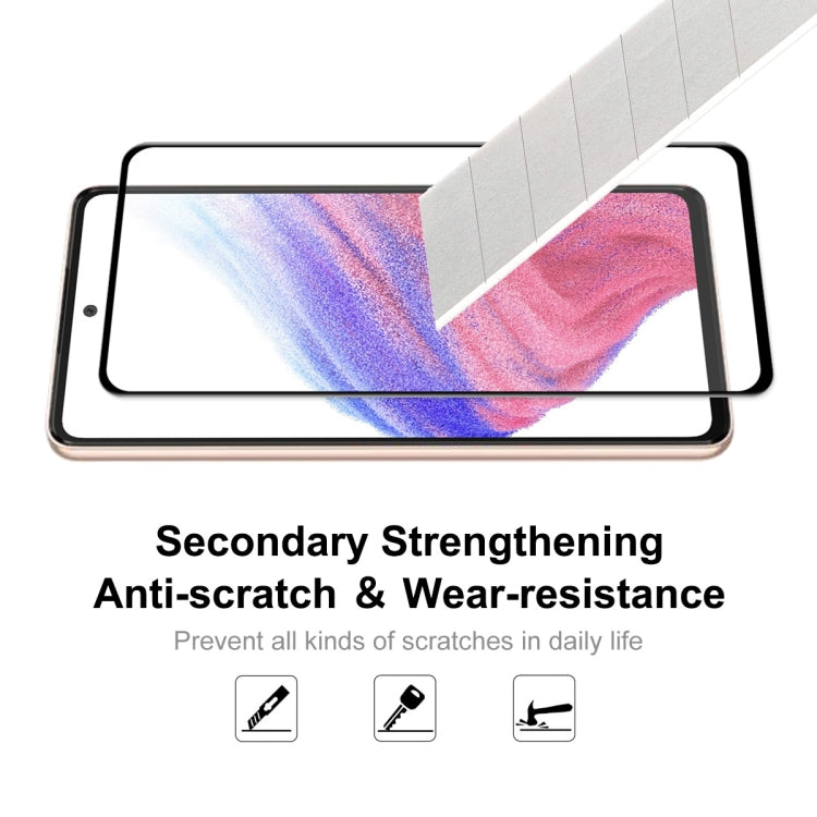 For Samsung Galaxy A54 5G ENKAY Hat-Prince 6D Full Glue Tempered Glass Full Film