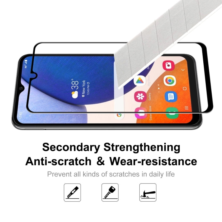 For Samsung Galaxy A14 5G ENKAY Hat-Prince 6D Full Glue Tempered Glass Full Film