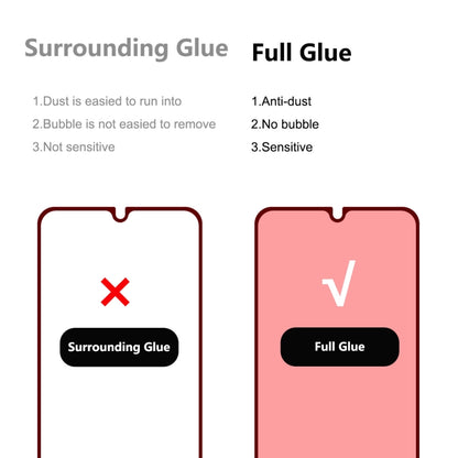 For Samsung Galaxy A14 5G ENKAY Hat-Prince 6D Full Glue Tempered Glass Full Film